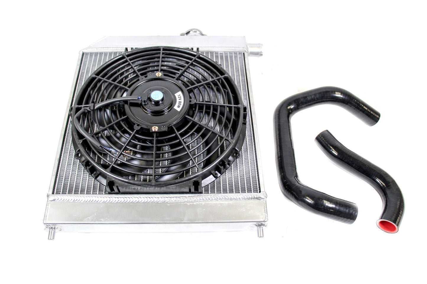 Passenger Side Radiator Kit - Honda Acura K-Swap EG EK DC2 with SPAL fan included