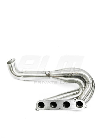 Power Driven K-Series Hood Exit Race Header (4-1 Megaphone) Non-Lean