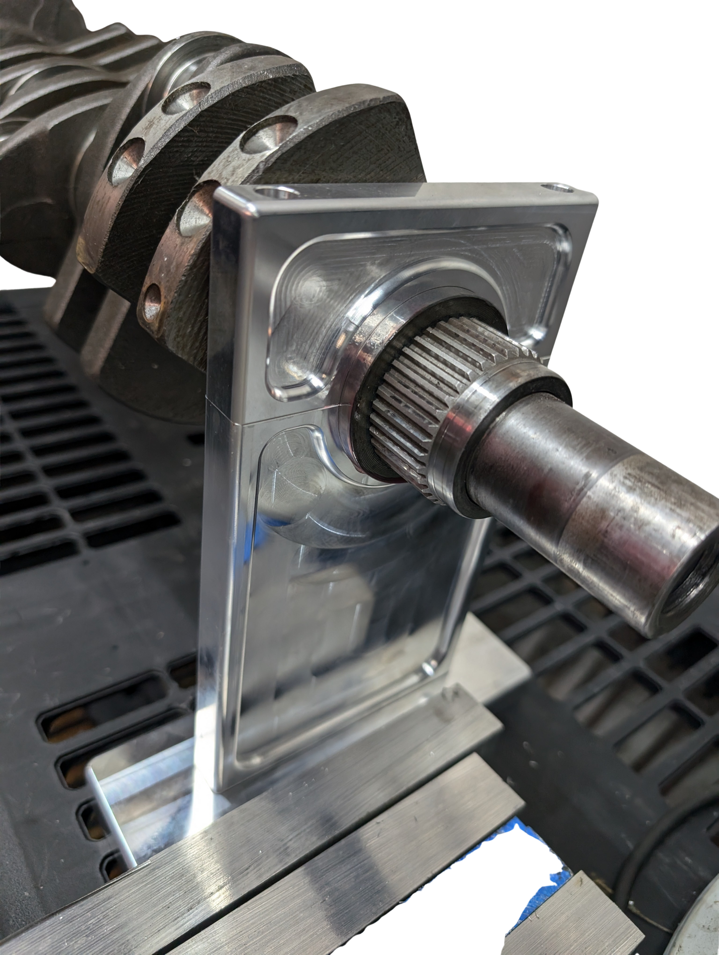 Toyota 2jz crank holder