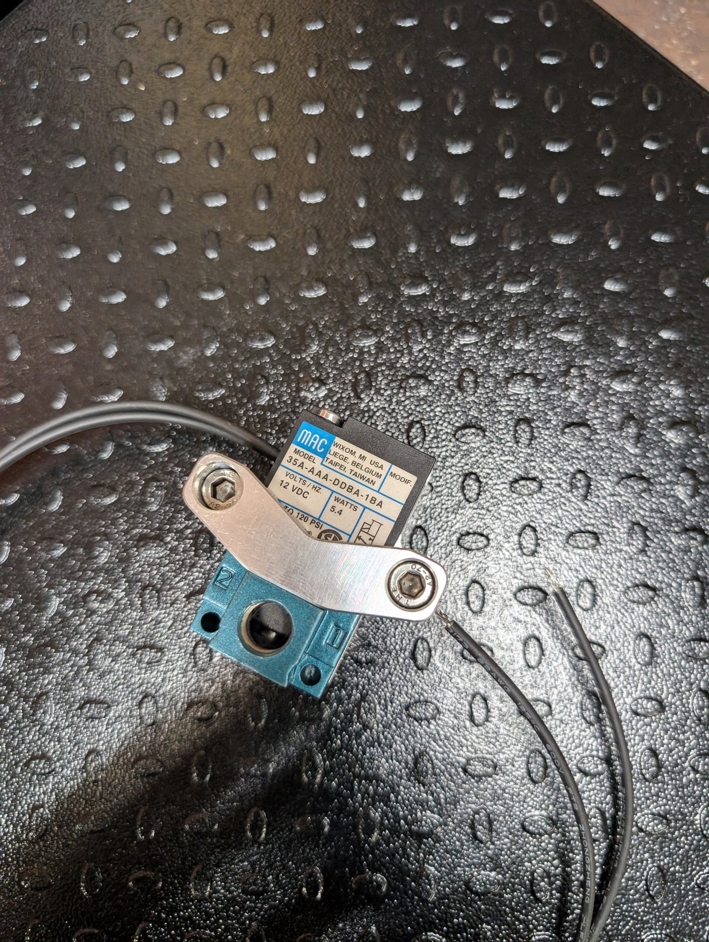 3 port boost solenoid bracket