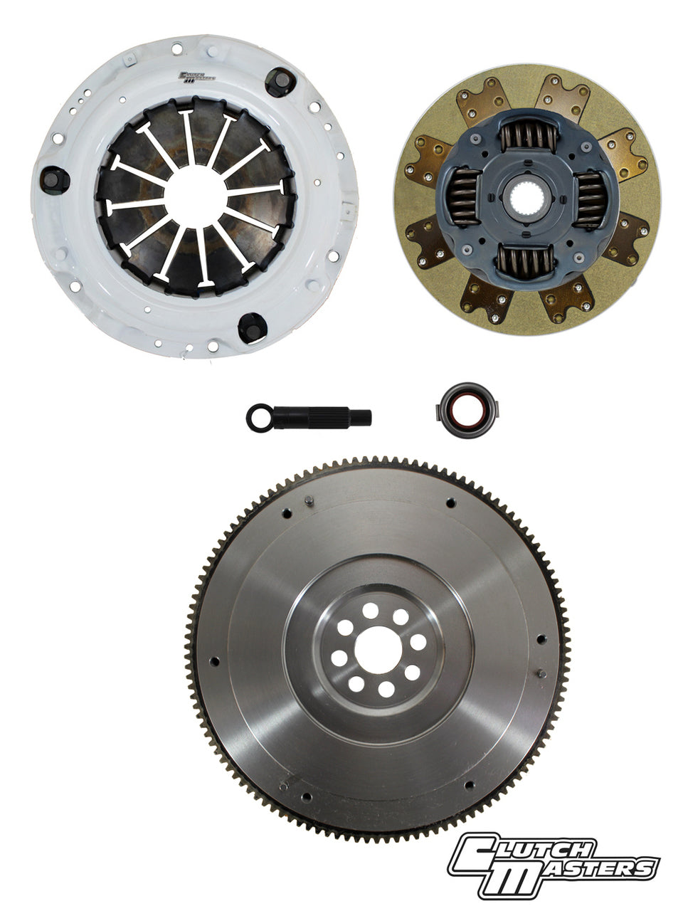 Clutch Masters - 12-13 Honda Civic Si 2.4L 6spd FX300 Sprung Clutch Kit w/ Steel Flywheel
SKU:08320-HRTZ-SK