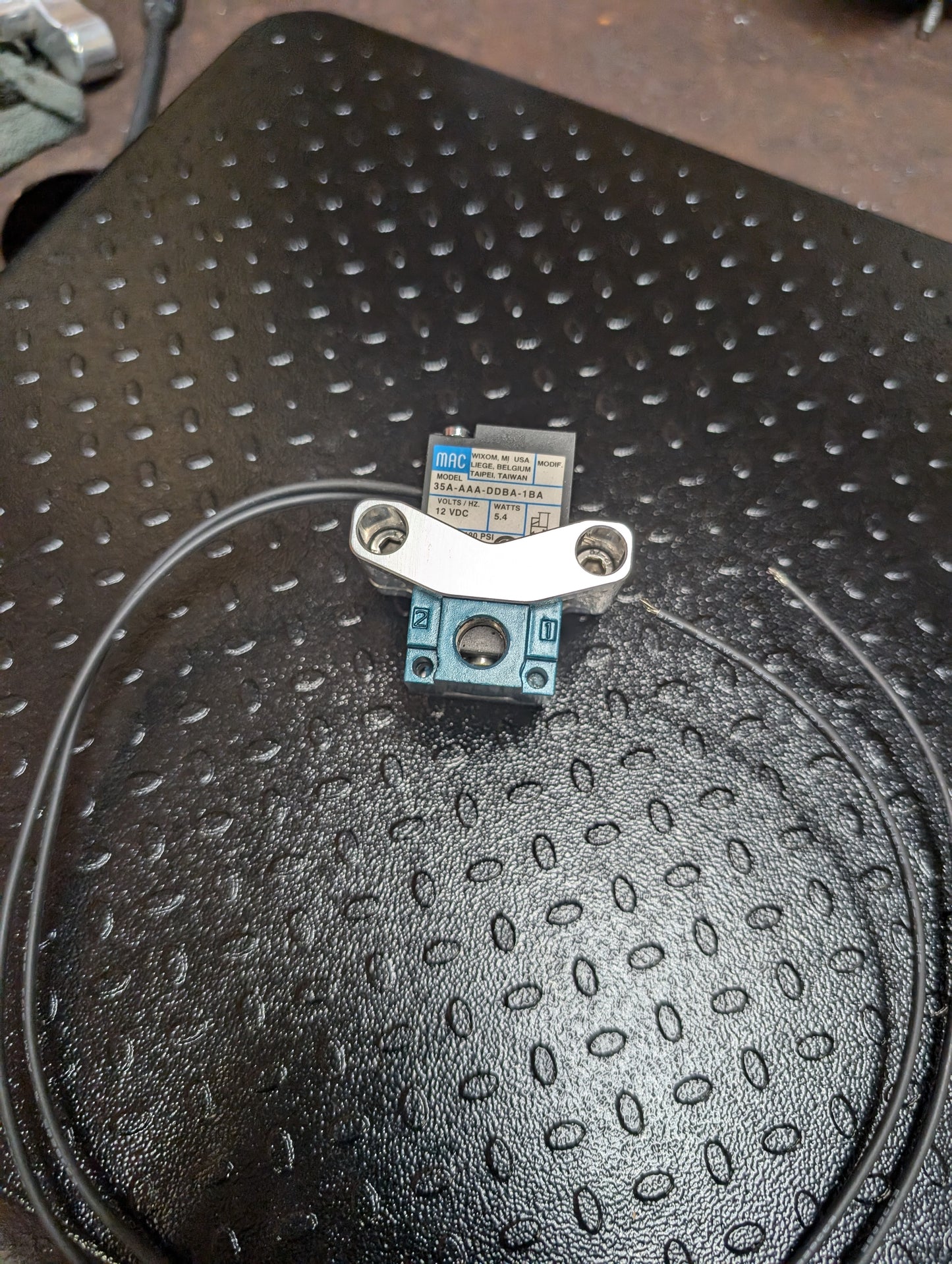 3 port boost solenoid bracket